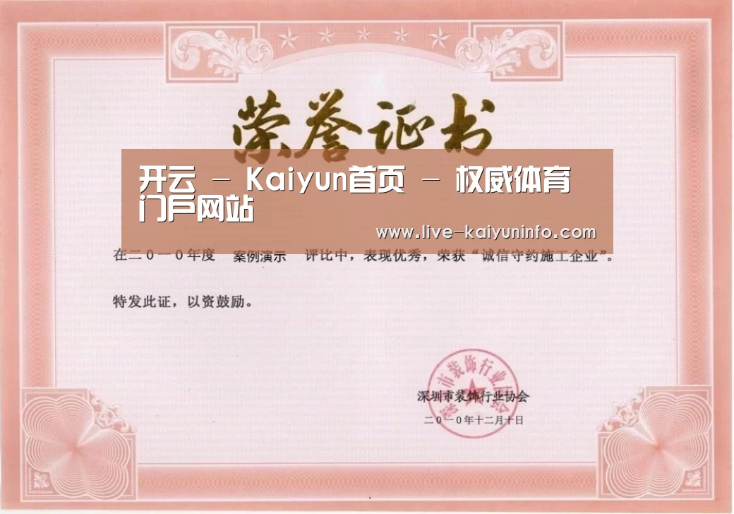 荣誉证书二